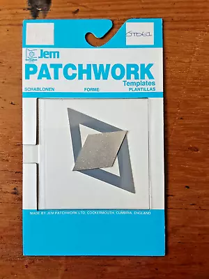 Patchwork Templates - Vintage - Diamond Shape In Metal And Plastic - Unused  • £5