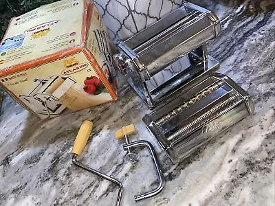 MARCATO Atlas 150 Pasta Maker Machine & Pastabike Made In Italy • $35