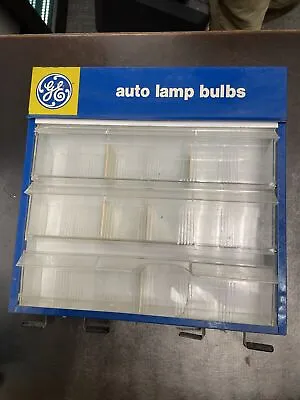 AS IS Vintage GE Auto Lamp Bulbs Store Display Cabinet Chest Holder Garage • $50