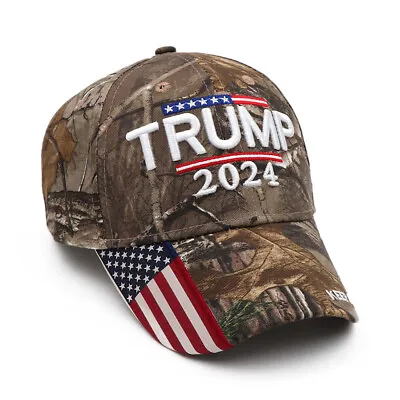 $14.99 • Buy Donald Trump 2024 MAGA Hat Cap Camo USA KAG Make Keep America Great
