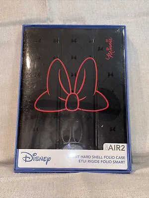 IPad 2 Air Tablet Smart Cover Disney Minnie Mouse Case Folio Bow Red Black • $27.95