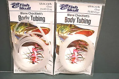 Blane Chocklett's Body Tubing Ø 0.6cm X 90cm & Ø 1.25cm X 60cm CLEAR • £6.32