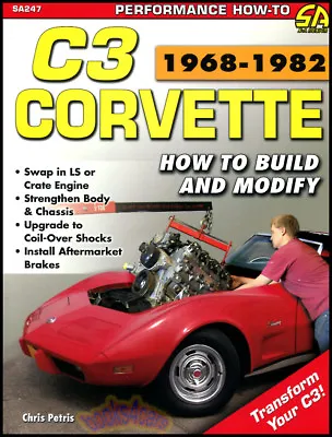 Corvette C3 How To Build Modify Petris 1968-1982 Performance Sa Lt1 • £26.50