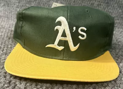 Vintage Oakland A's Baseball Cap Hat Snapback Official MLB Genuine Merchandise • $24.97