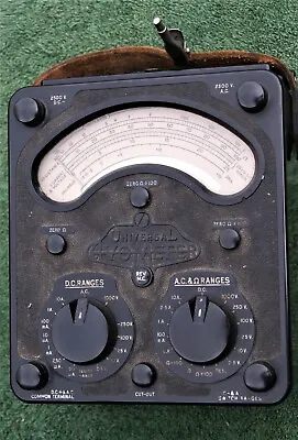 Vintage Universal Avometer Model 8 Tested Working • £22