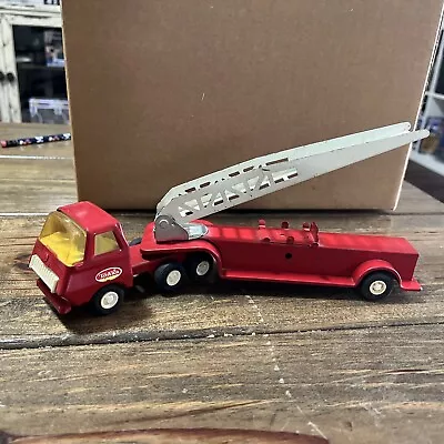 Vintage Metal Red Tonka Fire Truck 55010 Metal Trailer. • $12