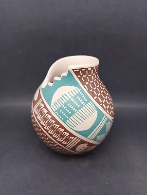 Mata Ortiz  Pottery Handmade Pottery Design By Yolanda Soto.4.5 Tall 4  Wide • $39