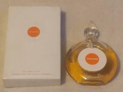 VTG EAU DE COLOGNE SHALIMAR GUERLAIN PARIS 305 FRENCH PERFUME MADE IN FRANCE 3oz • $119.99