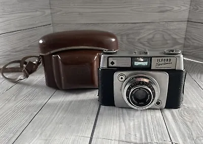 Ilford Sportsman Camera MK4 Vario 35mm Dacora Dignar + Leather Germany Untested • £15