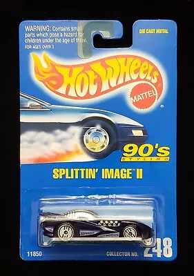 Hot Wheels Splittin' Image II #248 * VINTAGE * UH WHEELS * BLUE CARD * RARE * • $9