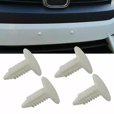 4PCS Automotive Clips Plastic Rivets White Car Door Trim Fasteners Panel Parts • $5.92
