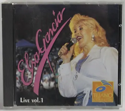 Elsa Garcia - Cd - Live Vol. 1 - Latin Tex Mex Tejano Chicano Rare • $14.99