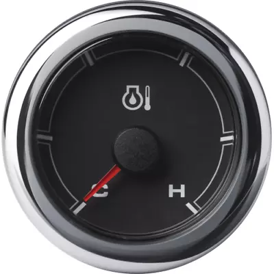 VDO Marine OceanLink® Engine Oil Temp 52mm Gauge Black Cold / Hot (300 °F) • $84.53