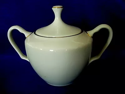 LENOX Mansfield Pattern #C513 Dual Handles Sugar Bowl & Lid - NEW • $32.99