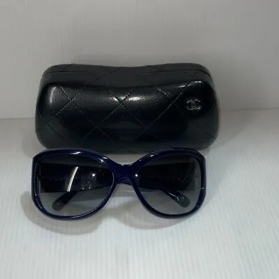 Chanel Sunglasses 5226-H Dark Blue Frame For Woman’s Made In Italy • $515.54
