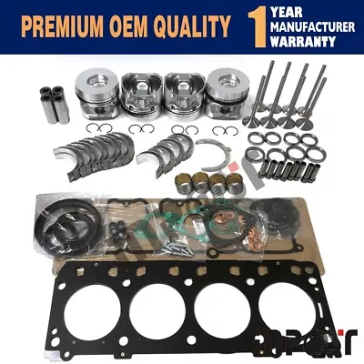 F4L2011 Overhaul Rebuild Kit For Deutz F4L2011 Engine 4 Cylinder STD • $609