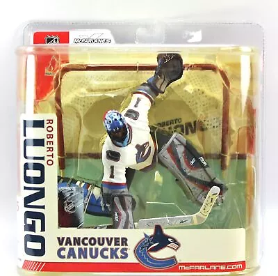 McFarlane ROBERTO LUONGO Vancouver Canucks NHL Action Figure Series 15 2007 • $40