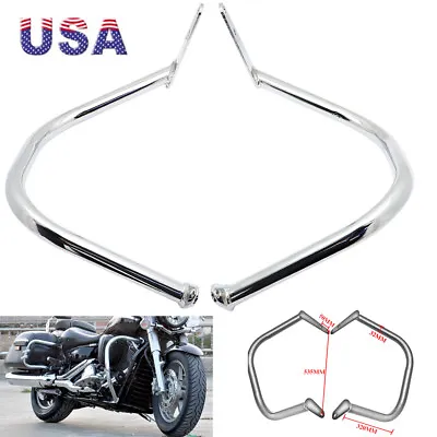 US Motorcycle Engine Guard Crash Bars Protector For Yamaha V STAR XVS 1300 07-17 • $125.99