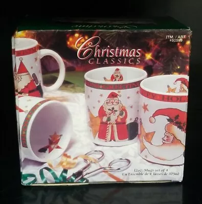 Christmas Classics Signature Limited Edition 12 Oz Coffee Mug Set Vintage 1994 • $40