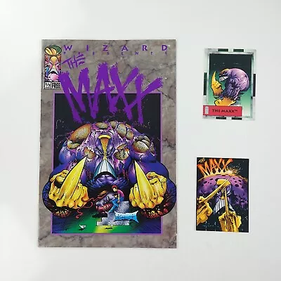 Wizard Presents The Maxx #1/2 W/ 2 Trading Cards (1993 Image Comics) • $5.99