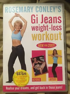 £0.99 • Buy ROSEMARY CONLEY G.I. Jeans Weight Loss Workout DVD VERY GOOD CONDITION Work Out