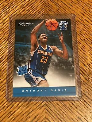 2012-13 Panini Prestige Starting 5 Anthony Davis Rated Rookie #5 Hornets Lakers • $10