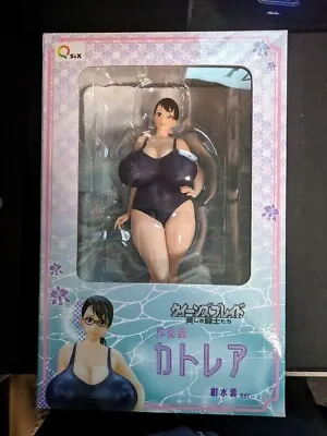 Q-six Queen's Blade Cattleya Swimsuit Version Figure 1/7 Size Anime  Manga • $664.99