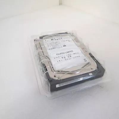 Fujitsu Max3073nc 73.4gb 15000 Rpm Ultra-320 80pin Scsi Hard Drive • $45