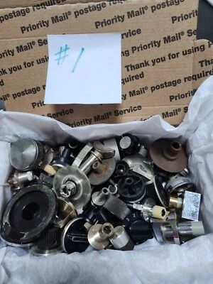 $0.99 • Buy Lot Vintage Car Radio And Accessories Knobs