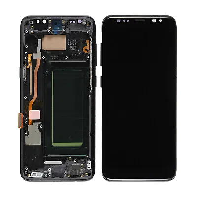 For Samsung Galaxy S8 G950 Incell LCD Display Touch Screen Replacement W/Frame • $49.73