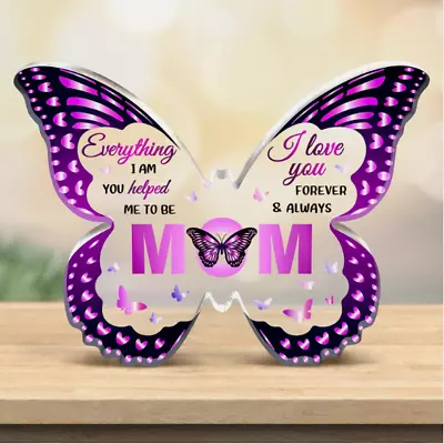 Gifts For MomMothers Day Unique Mom Birthday Gift Ideas5X3.8 Butterfly Acrylic • $15.99