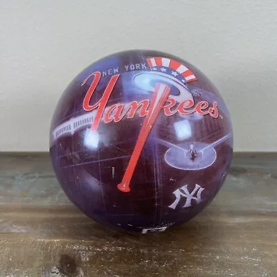 Unused Undrilled MLB New York Yankees Viz A Ball Bowling Ball 14 Pounds • $85