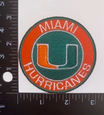 Miami Hurricanes Iron On Patch • $2.99