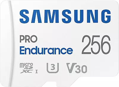 Samsung Pro Endurance 256GB Micro SD Card Class 10 UHS-I SDXC DashCam Security • $79.95