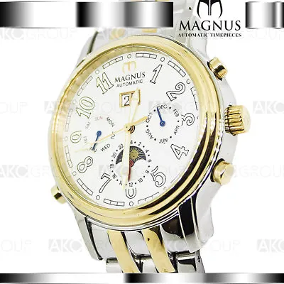 Magnus Lugano M104MTT85 Automatic Mens Watch • $390
