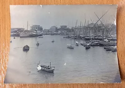 Vintage Photograph Of Port Said Egypt • £5