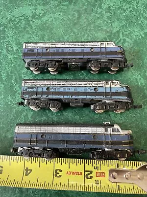 Lot Of (3) N Gauge Scale MiniTrix Baltimore And Ohio Locomotives No Boxes. • $10.50