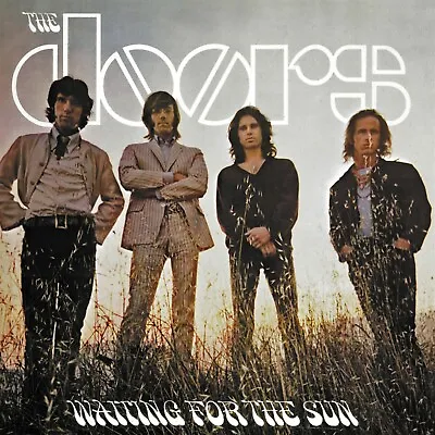 The DOORS Waiting For The Sun BANNER 2x2 Ft Fabric Poster Tapestry Flag Art • $19.95