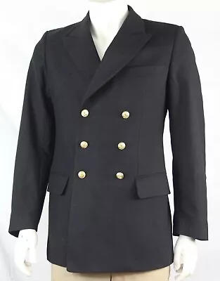 Genuine Surplus German Naval Dress Jacket 36  Chest Navy Formal (1171) • £9.99