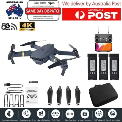 $44.59 • Buy 2022 Drone X Pro 4K HD Camera 3 Batteries Foldable GPS 5G WIFI FPV RC Quadcopter