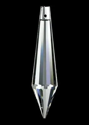 $10.49 • Buy 5-63mm Asfour 30% Lead Crystal Clear Icicle U-Drop Chandelier Prisms 