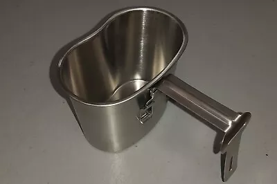 Cup Canteen Stainless Steel - New Made Reproduction Vietnam To Modern Camping • $19.99