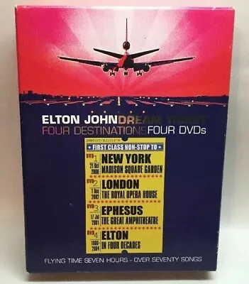 Elton John Dream Ticket (Aug-2005 33rd Street Records) 4 CD Boxed Set   • $21.98