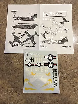 Repliscale Decals F9F-5 Panther SP001  1/48 • $6.99