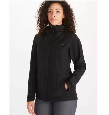 Marmot Women's Small Minimalist Jacket Waterproof   Black Gore-tex NWT $189 • $149.99