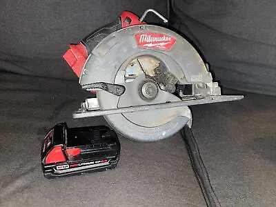 FOR PARTS Milwaukee M18 FUEL 7-1/4 Circular Saw - 2731-20 And Battery FOR PARTS • $85