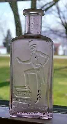 Antique Bottle Baker's Specific Uncle Sam Rh Hurd Maine • $35