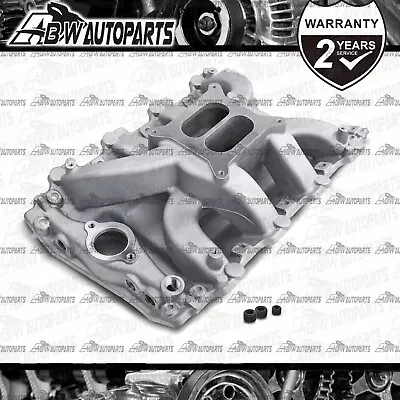 Intake Manifold 4-barrel Square Bore Holden V8 VN Heads 304 308 Natural • $310