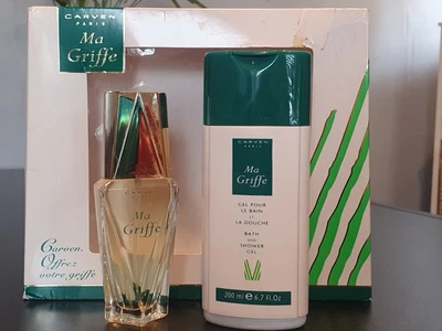 £129 • Buy CARVEN Ma Griffe Parfum De Toillette 50ml And Bath And Showel Gel 200ml VINTAGE