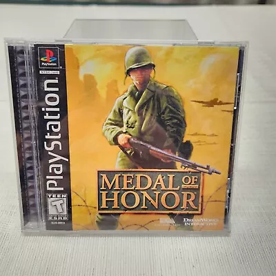 Medal Of Honor (Sony PlayStation 1 1999) Tested Complete With Game Manual • $9.99